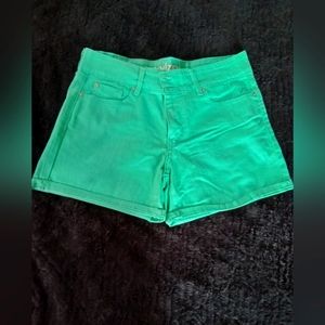 Denizen by Levi's mint green shorts, misses 8